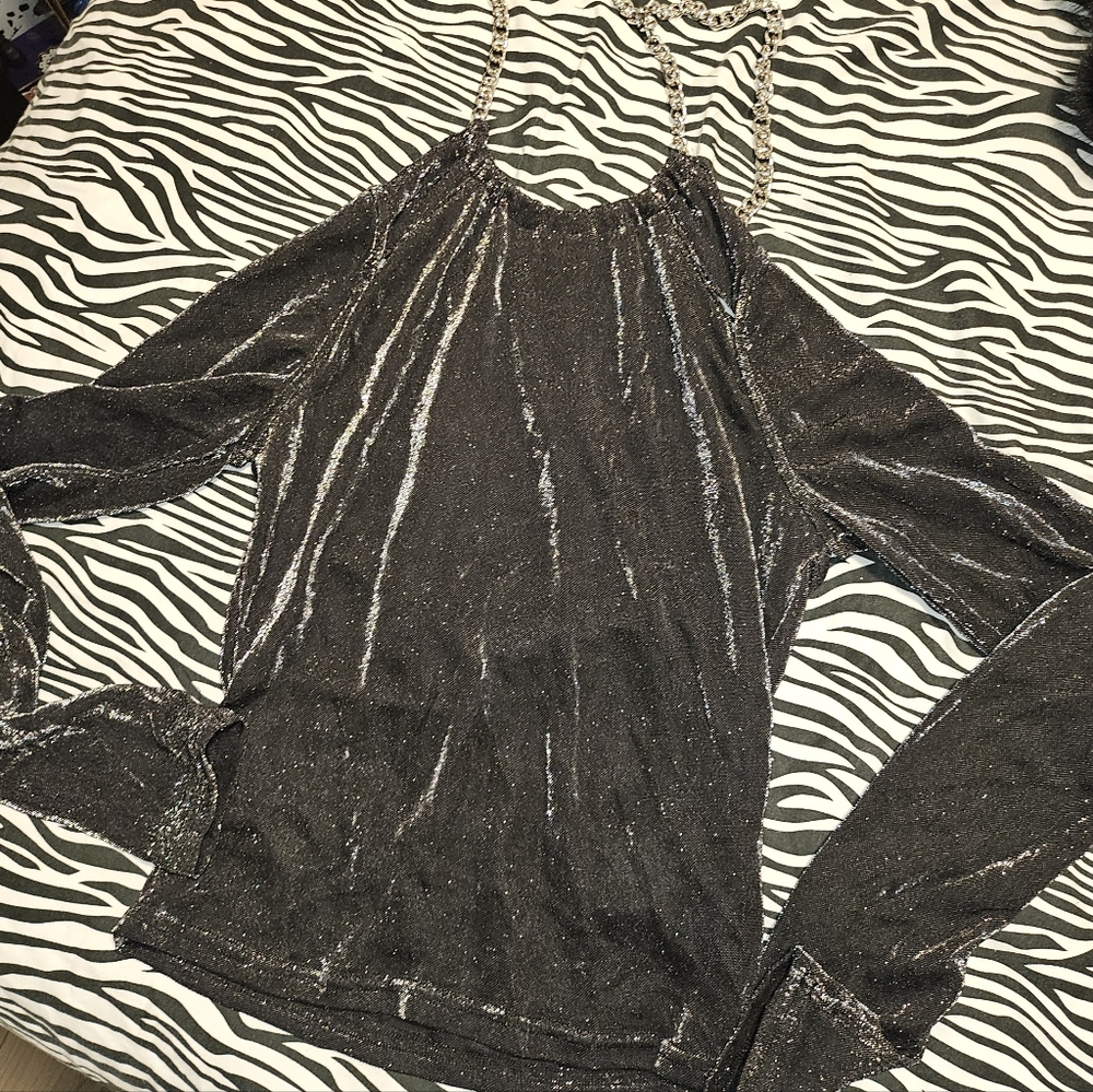 KillStar Halter Glitter Shirt